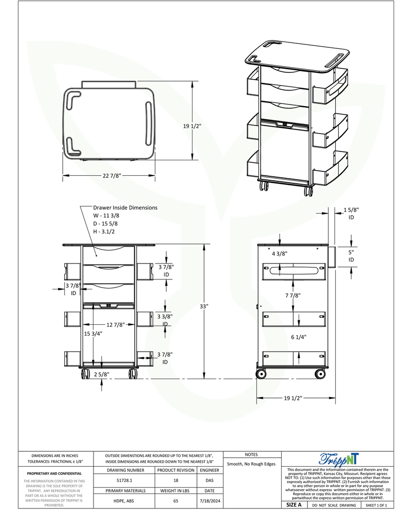 MRI Core DX Line Drawing