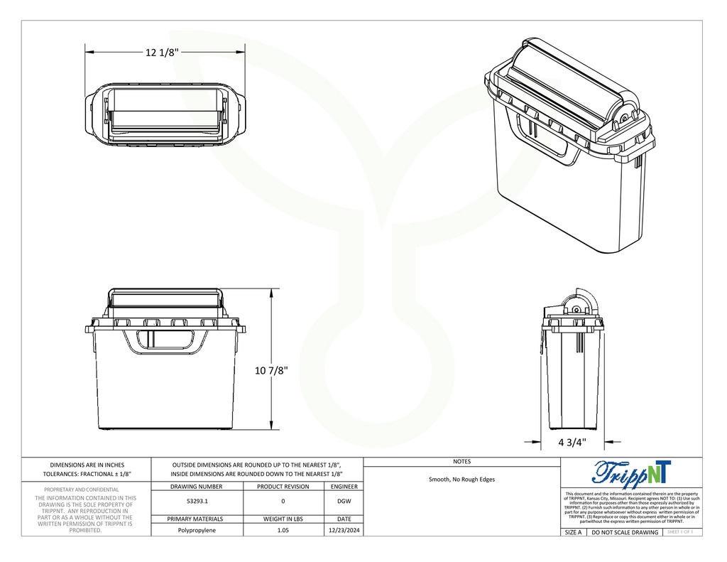 BD Sharps Container 5.4 Quart