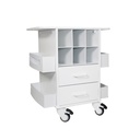 Core Pipette and Fume Hood Supply Cart