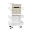 Core DX Cart Beige with Sliding Door