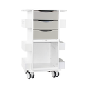 Core DX Cart Gray with Sliding Door