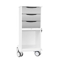 Core SP Cart with Silver Drawers