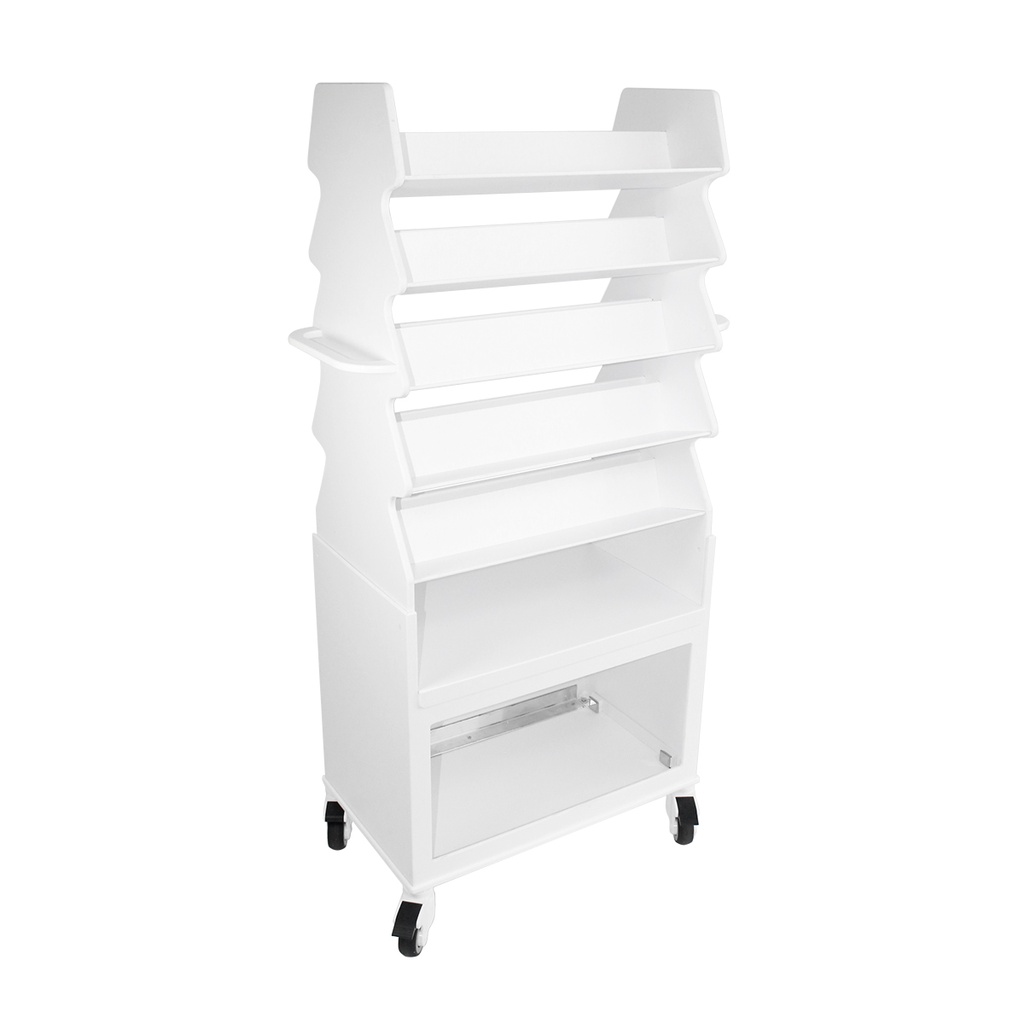 Tall Extra Wide Slanted Suture Cart