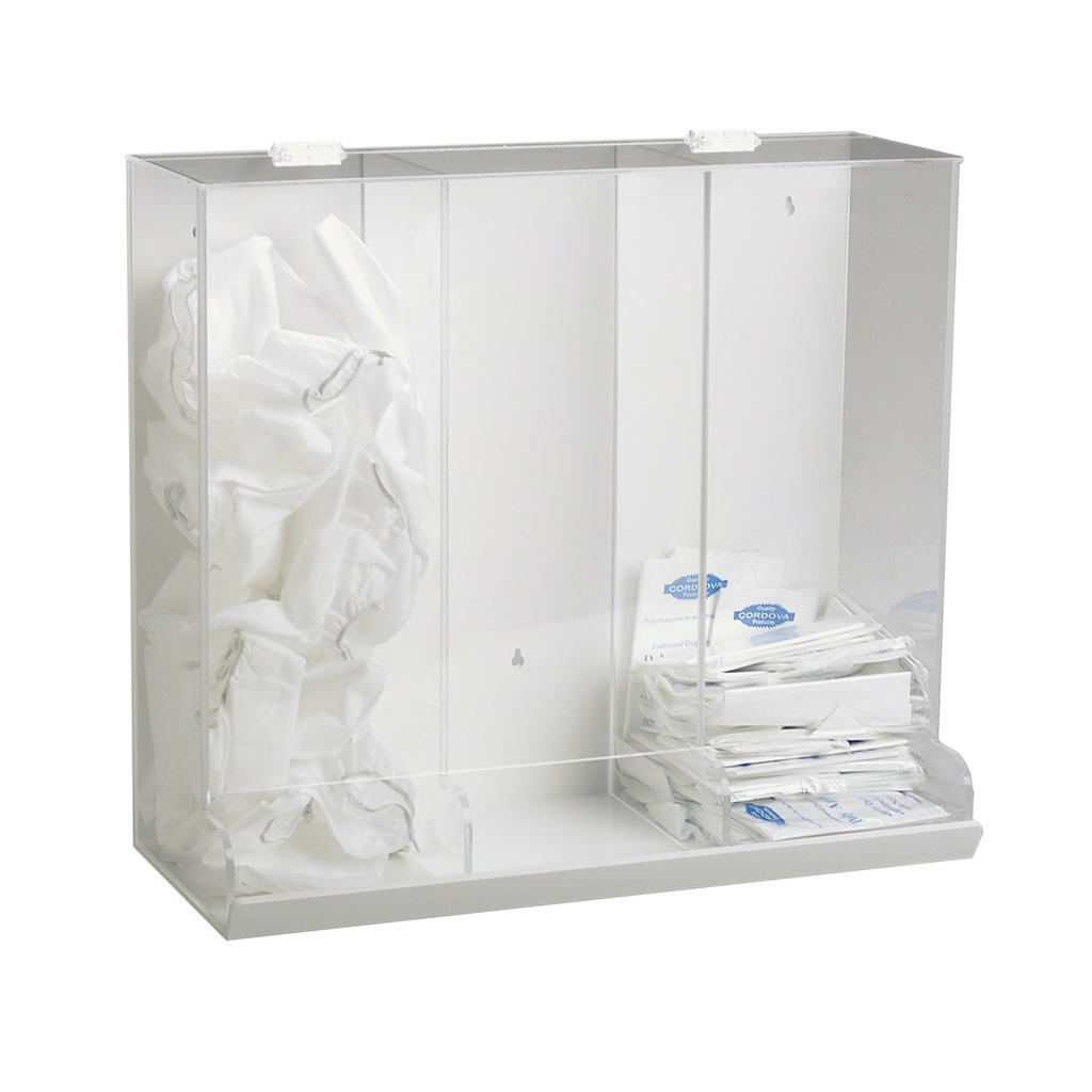 3-in-1 Large Acrylic Apparel Dispenser