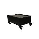 Equipment Cart Black 18 x 24, 12" Height