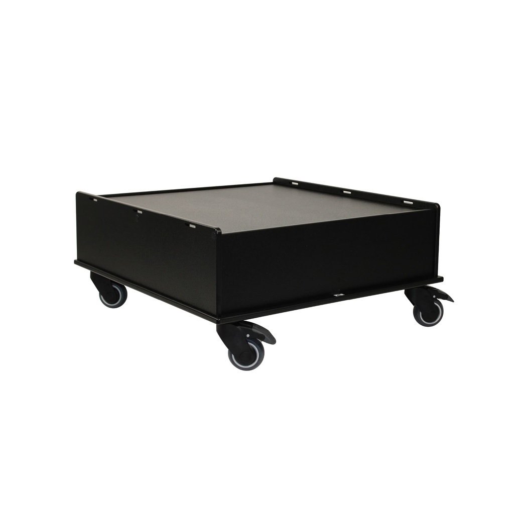 Equipment Cart Black 24 x 24, 12 Height