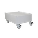 Equipment Cart White 18 x 24, 12" Height