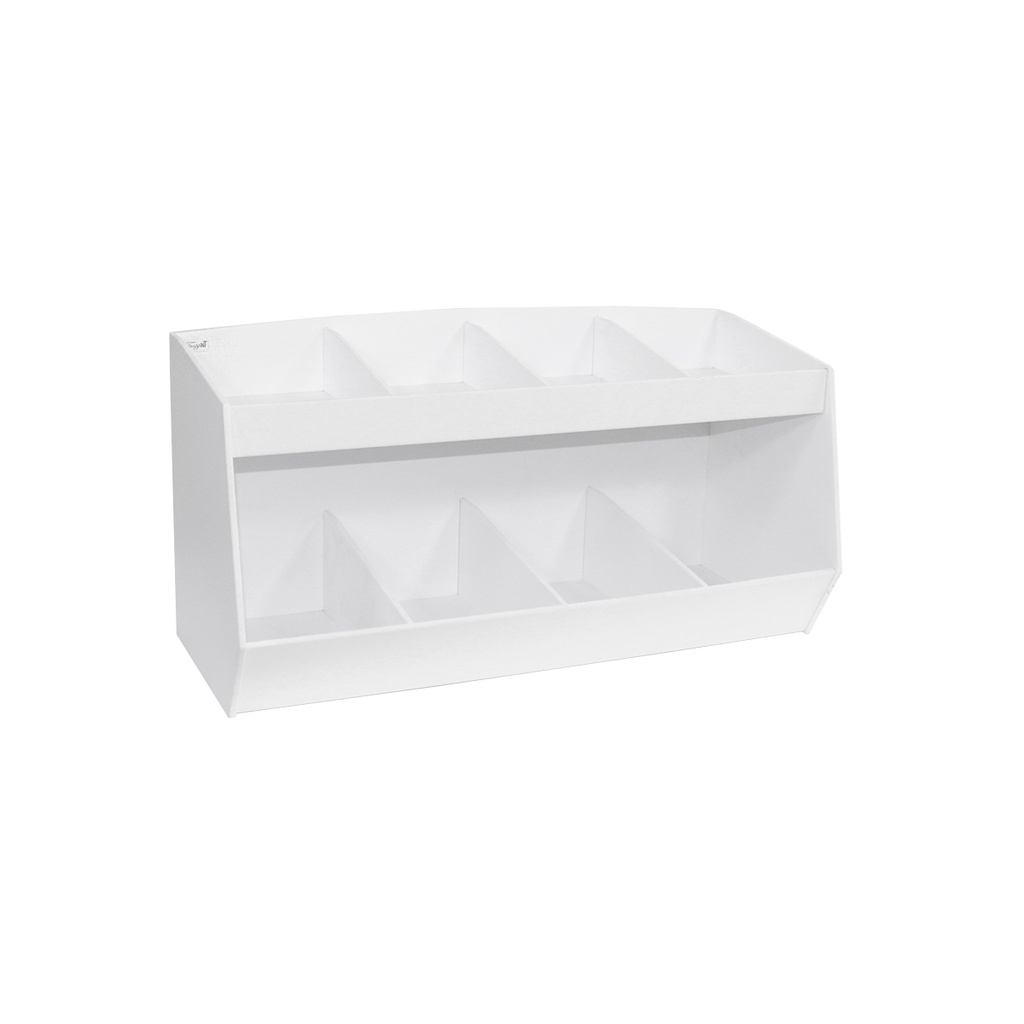 Lab Storage Bin w/ 8 Compartments