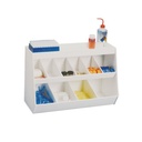 MRI Lab Storage Shelf with 10 Bins