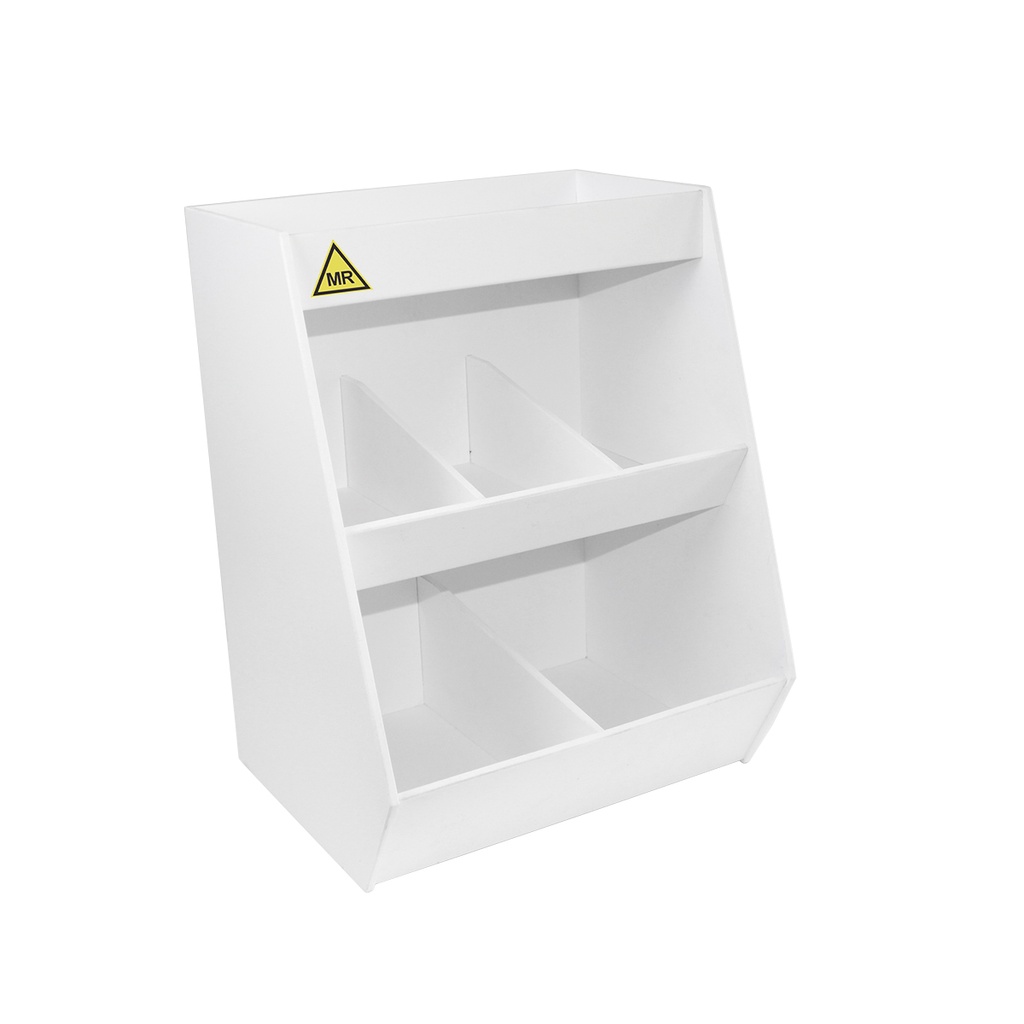 MRI Lab Storage Shelf with 5 Bins