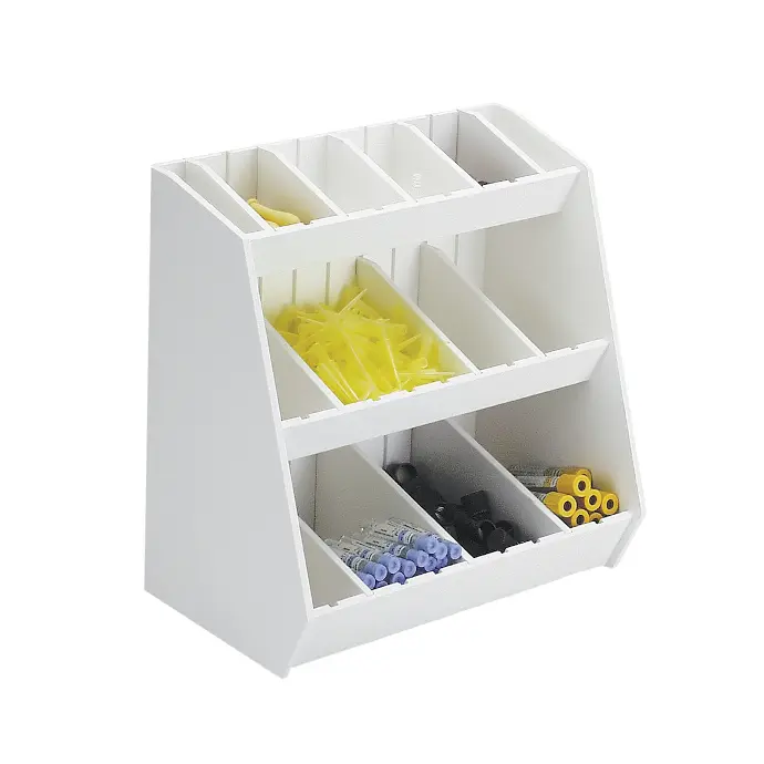 S Lab Storage Shelf w/ 16 Bins