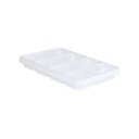 Shallow 4 Slot Drawer Organizer