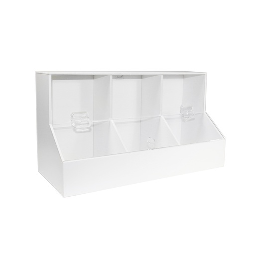 [50005] Large Bin w/ 3 Compartments & Lid