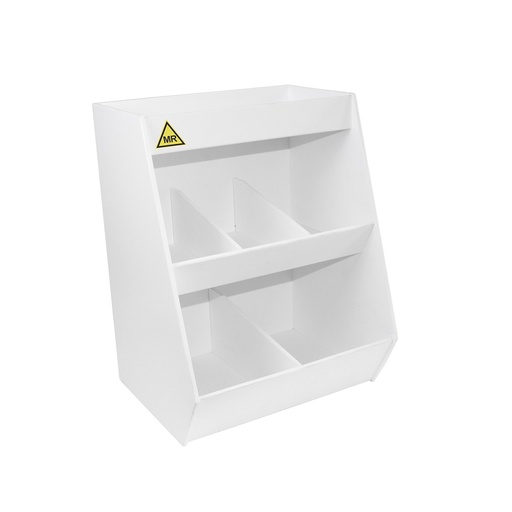 [51888] MRI Lab Storage Shelf with 5 Bins