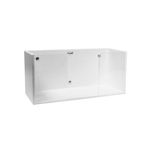 [50804] Single Glove Box Holder Clear Front & Magnets