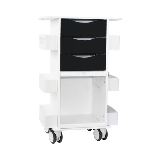 [53382] Core DX Cart Black with Sliding Door