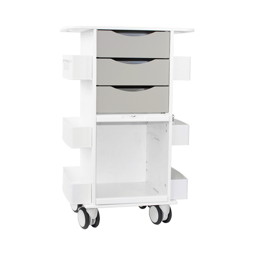 [53481] Core DX Cart Gray with Sliding Door